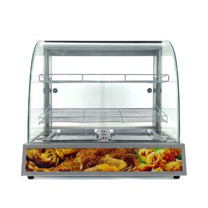 HCB Warmhoudvitrine - 66 cm - 230V - RVS