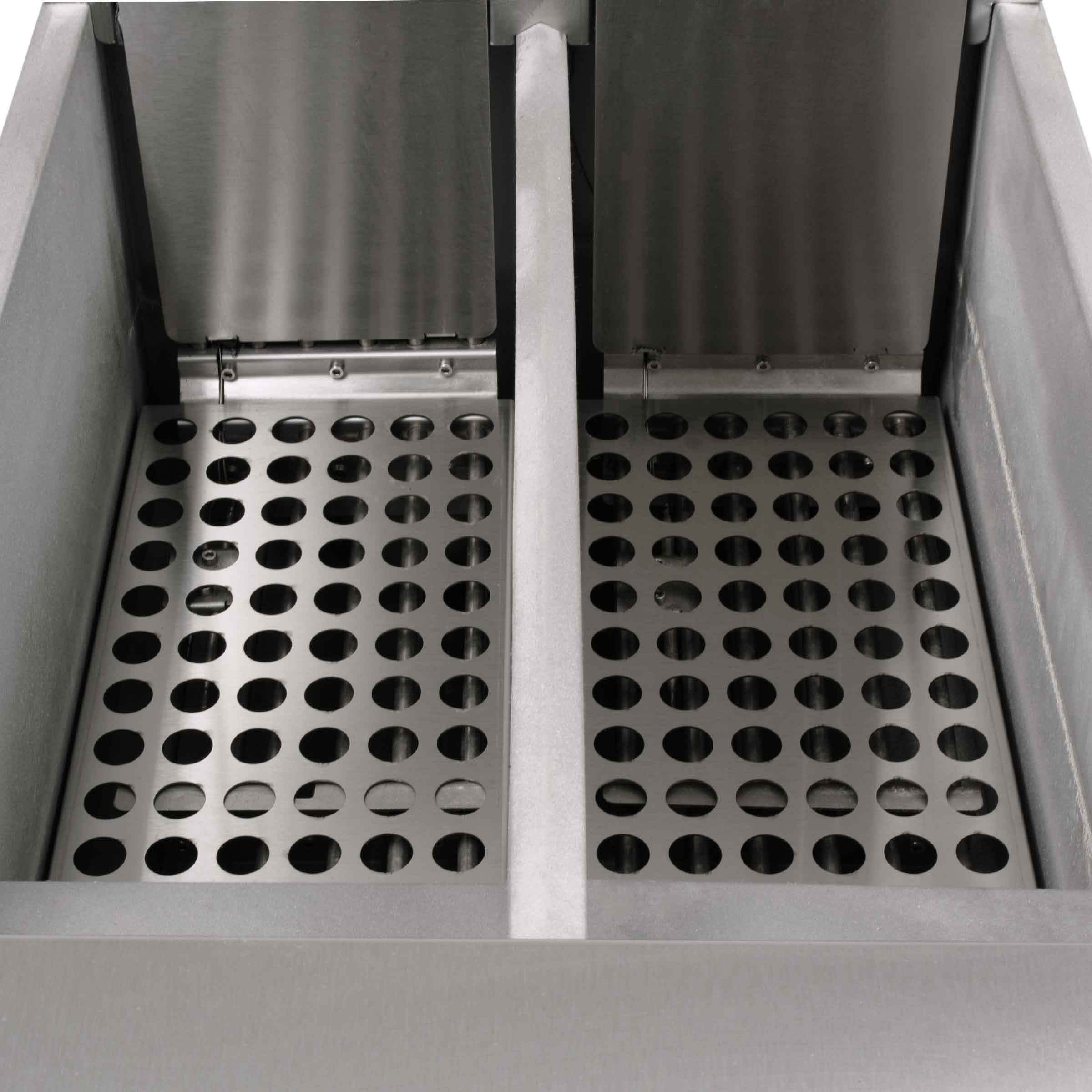 HCB Friteuse - 2 x 12,5 liter - 400V - RVS - Afbeelding 5