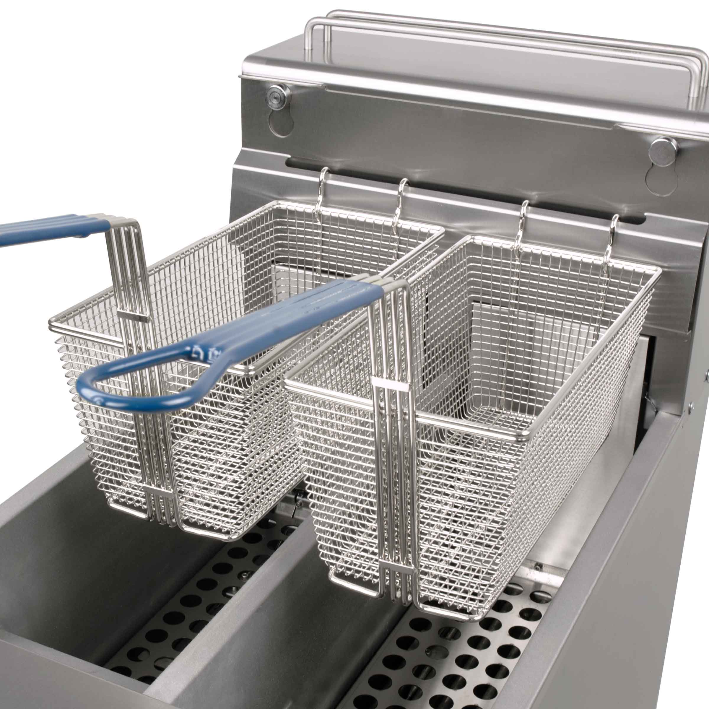 HCB Friteuse - 2 x 12,5 liter - 400V - RVS - Afbeelding 3