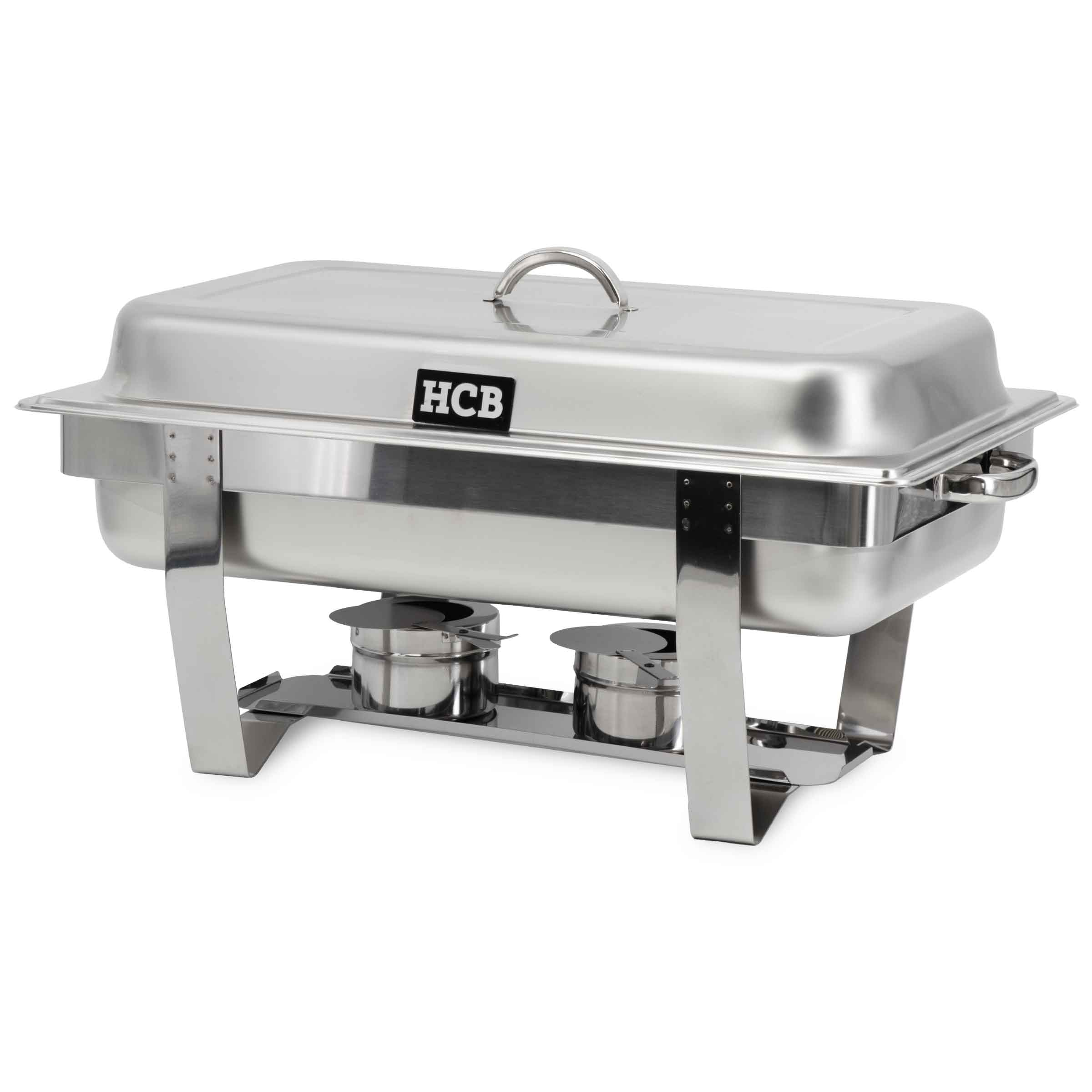HCB Chafing dish - 3 x 1/3 GN - RVS