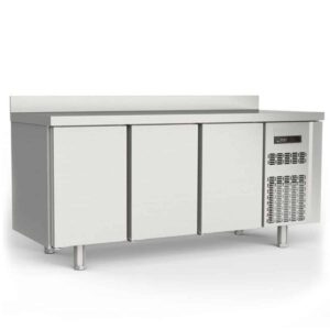 Coreco Vrieswerkbank - 3 deuren - 1/1 GN - 197,5cm - RVS