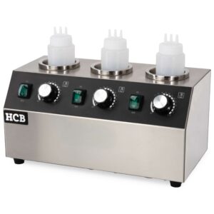 HCB Sauswarmer - 3 x 950 ml - 230V - RVS