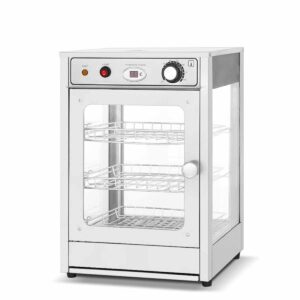 HCB Warmhoudvitrine - 35,5 cm - 230V - RVS