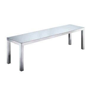 HCB Basic-line Etagère brug - 140 x 35 x 40 cm - RVS