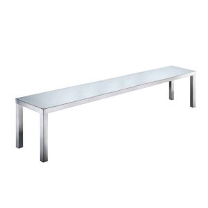 HCB Basic-line Etagère brug - 180 x 35 x 40 cm - RVS