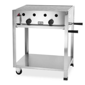 HCB Barbecue - propaan - 65 cm - RVS