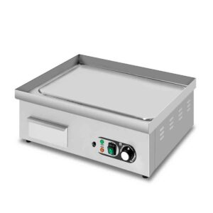 HCB Bakplaat - glad - 55 cm - 230V - RVS