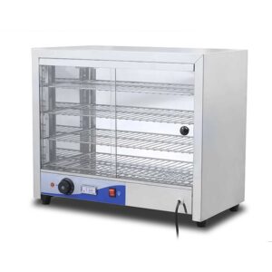 HCB Warmhoudvitrine - 64 cm - 230V - RVS