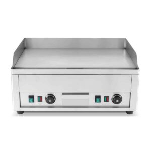 HCB Bakplaat - glad - 66 cm - 400V - RVS