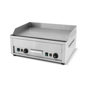 HCB Griddle - smooth - 66 cm - 400V - Stainless steel