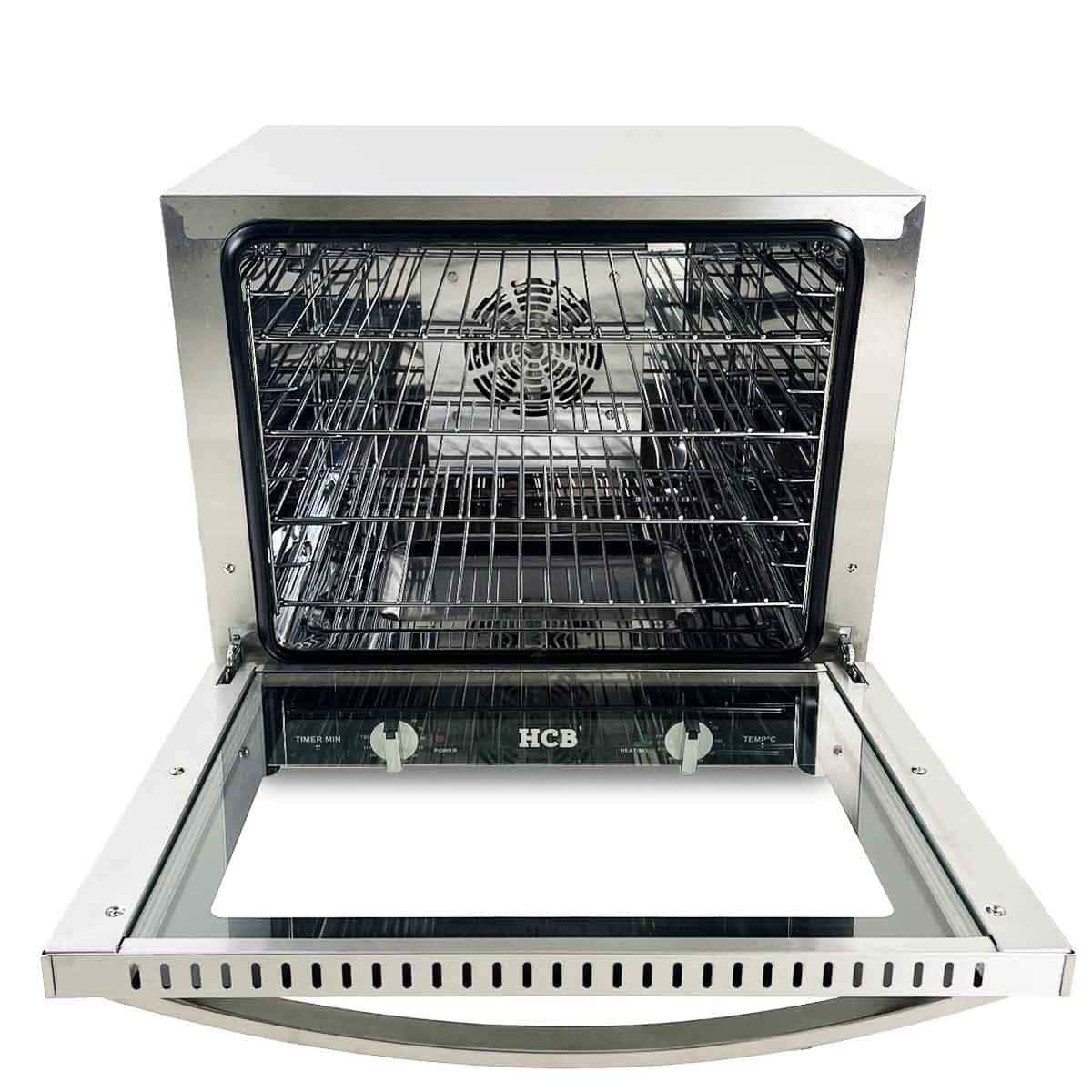 HCB Heteluchtoven - convectie - 66 liter - 230V - RVS - Afbeelding 3