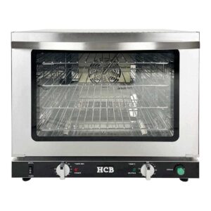 HCB Heteluchtoven - vochtinjectie - 66 liter - 230V - RVS