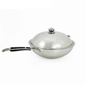 HCB Wokpan - inductie - 36 cm - RVS