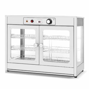 HCB Warmhoudvitrine - 66,5 cm - 230V - RVS