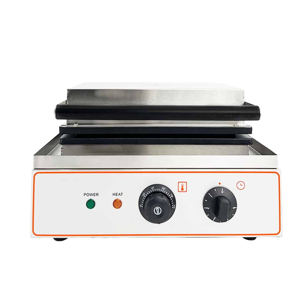 HCB Wafelijzer - Luikse wafels - 3st - 230V - RVS