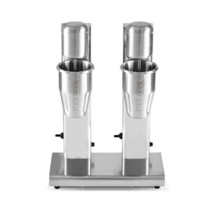 HCB Milkshakemixer - dubbel - 2 x 750 ml - RVS