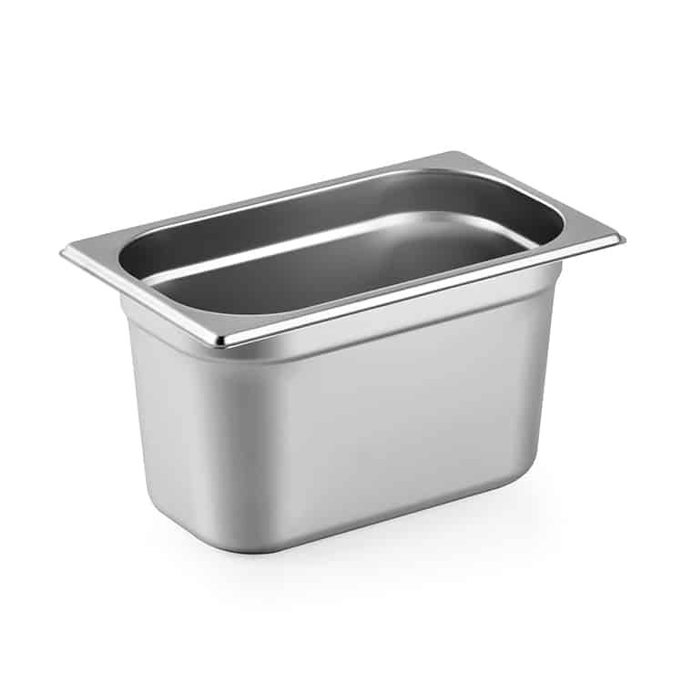 HCB Gastronorm bak - 1/4 - 150 mm - RVS - Afbeelding 3