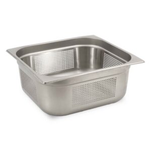 HCB Gastronorm bak - 2/3 - 150 mm - geperforeerd - RVS