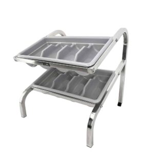 HCB Standaard - 2 bestekbakken - 54 cm - RVS