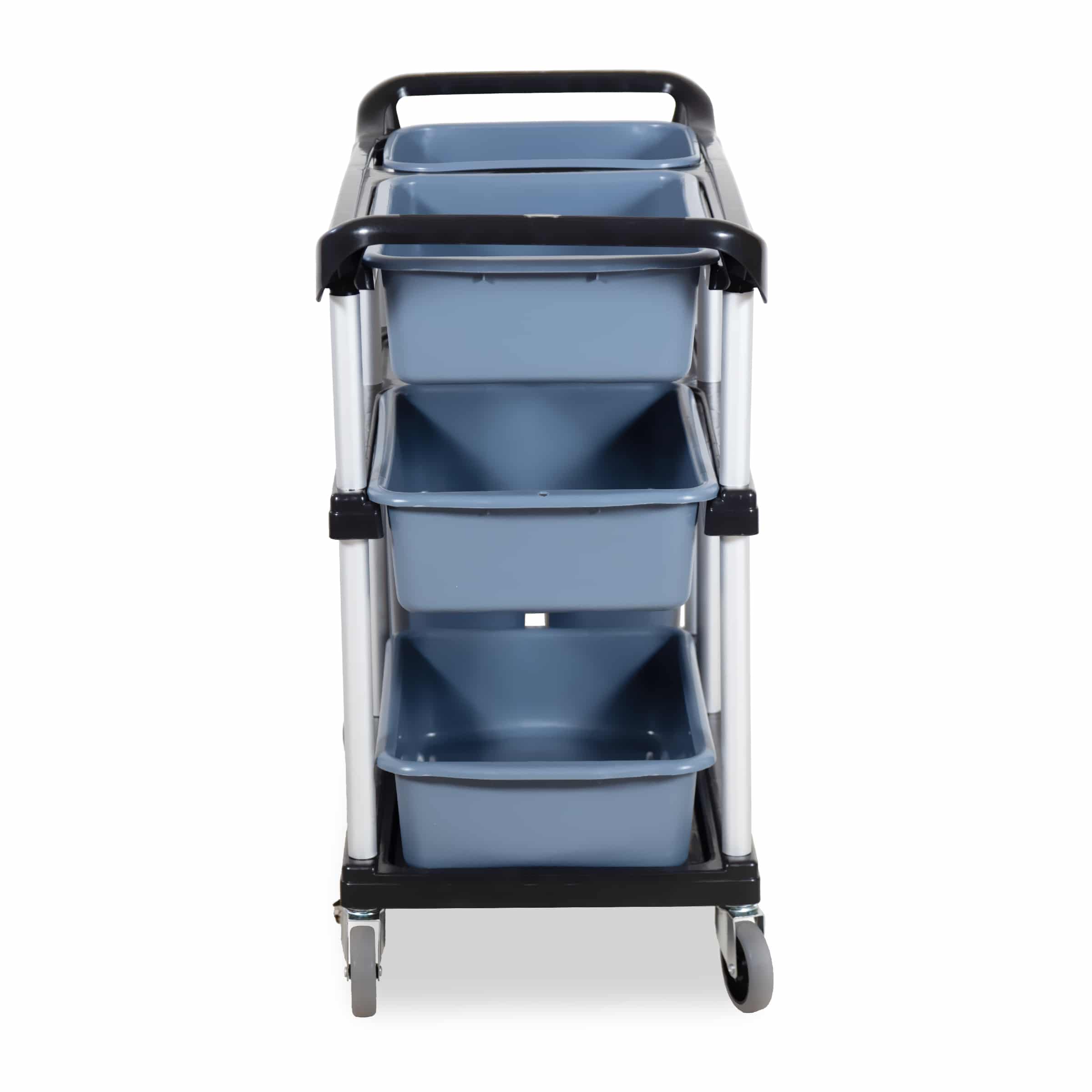 HCB Afruimwagen - 3 lagen - bakken - 104 cm - kunststof - Afbeelding 4