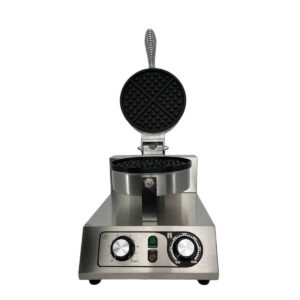 HCB Wafelijzer - ronde wafels - timer - 230V - RVS