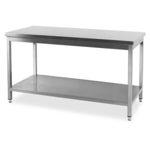 HCB Pro-line Werktafel - met onderschap - 150 x 70 x 85 cm - RVS