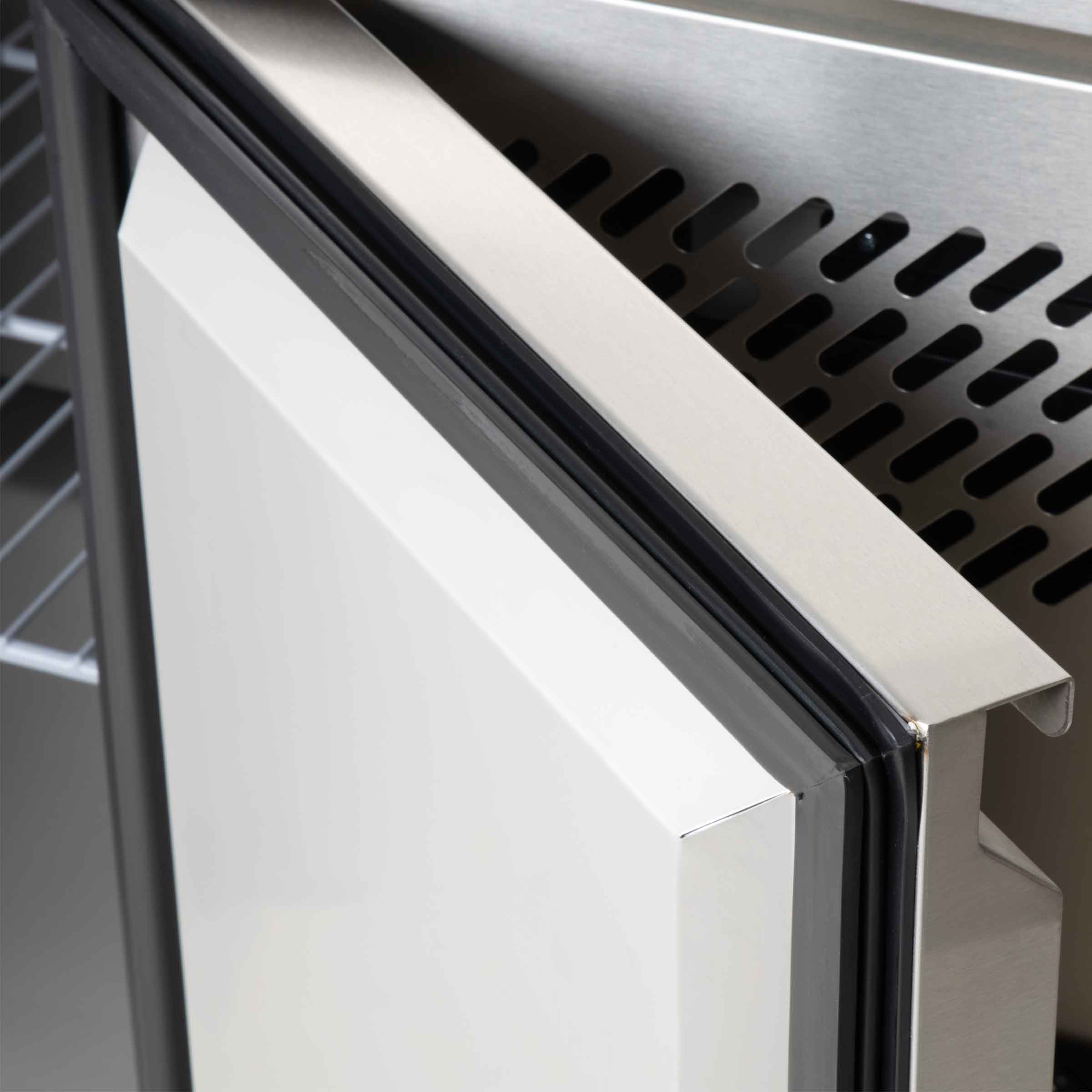 HCB Vrieswerkbank - 3 deuren - 179,5 cm - 230V - RVS - Afbeelding 5