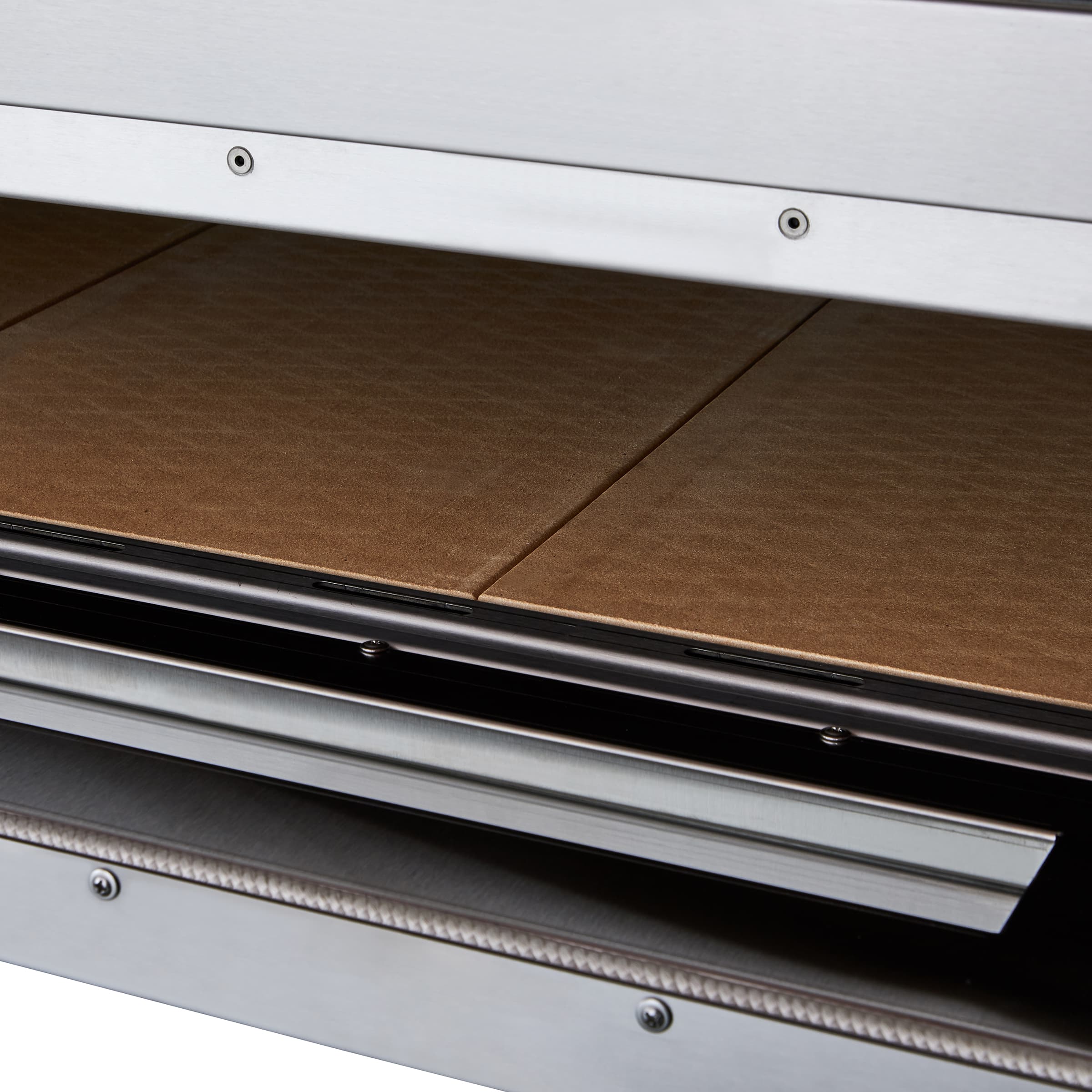 HCB Pizzaoven - 2 x 6 pizza's - 34 cm doorsnede - 400V - RVS - Afbeelding 7