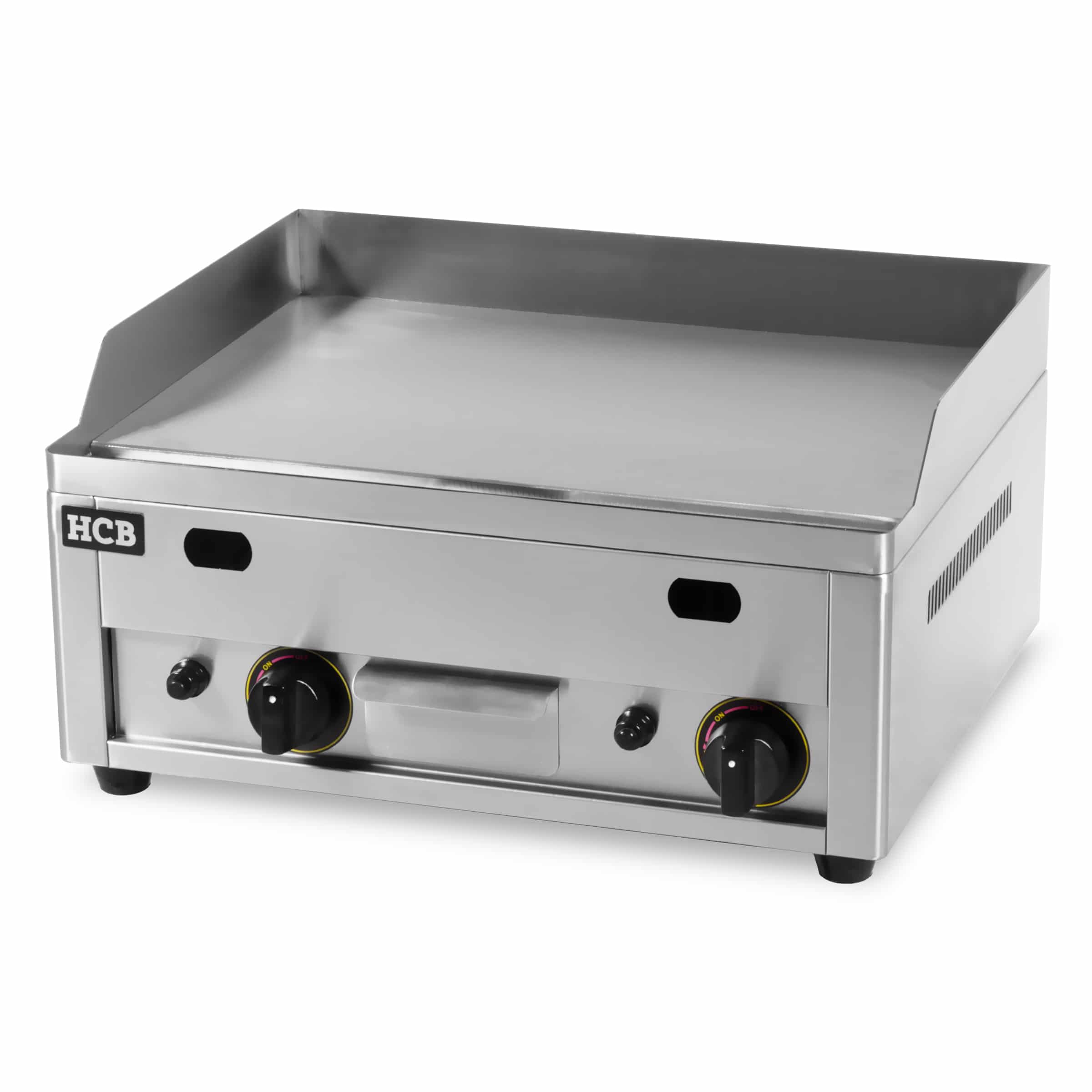 HCB Bakplaat - glad - 60 cm - propaan - RVS