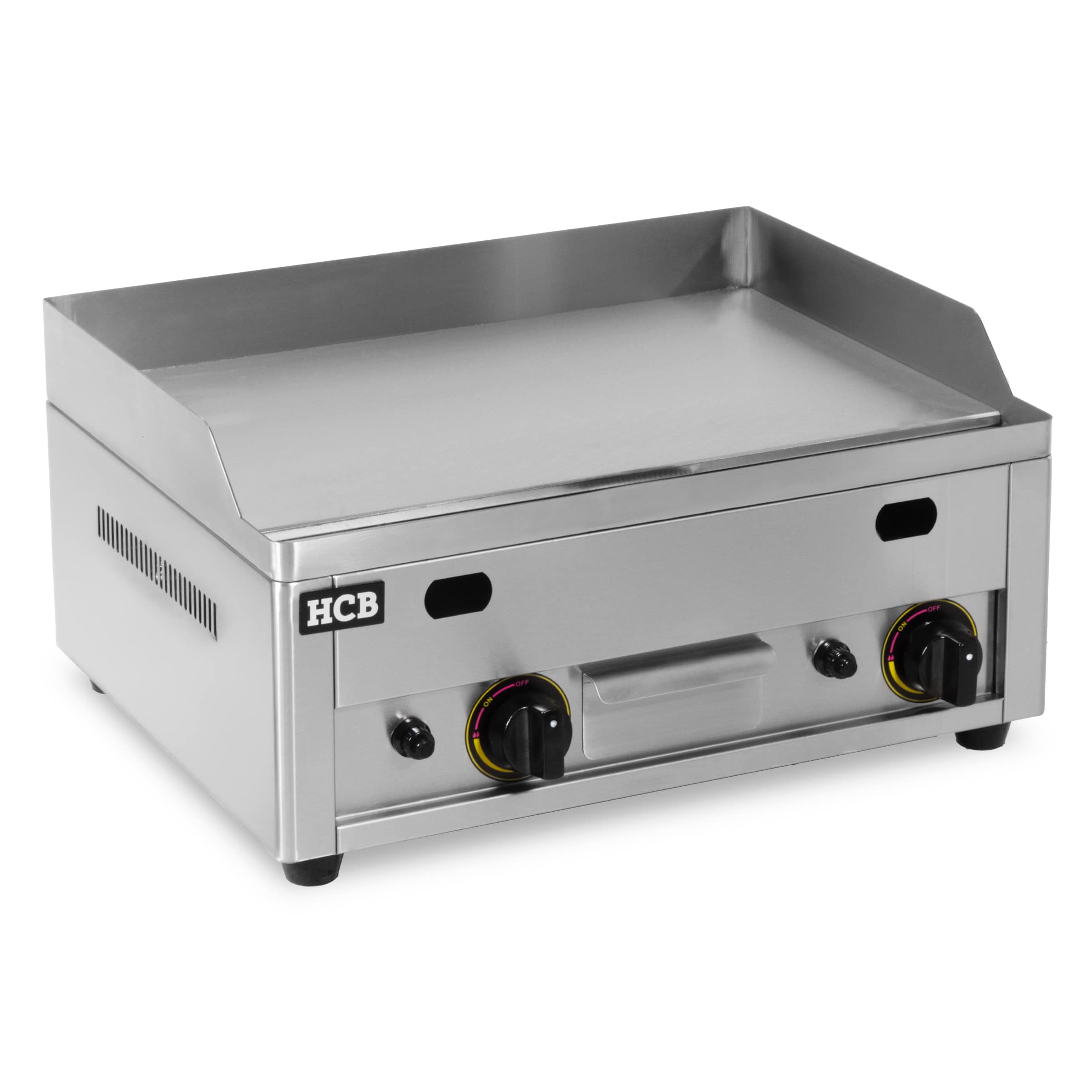 HCB Bakplaat - glad - 60 cm - propaan - RVS - Afbeelding 3