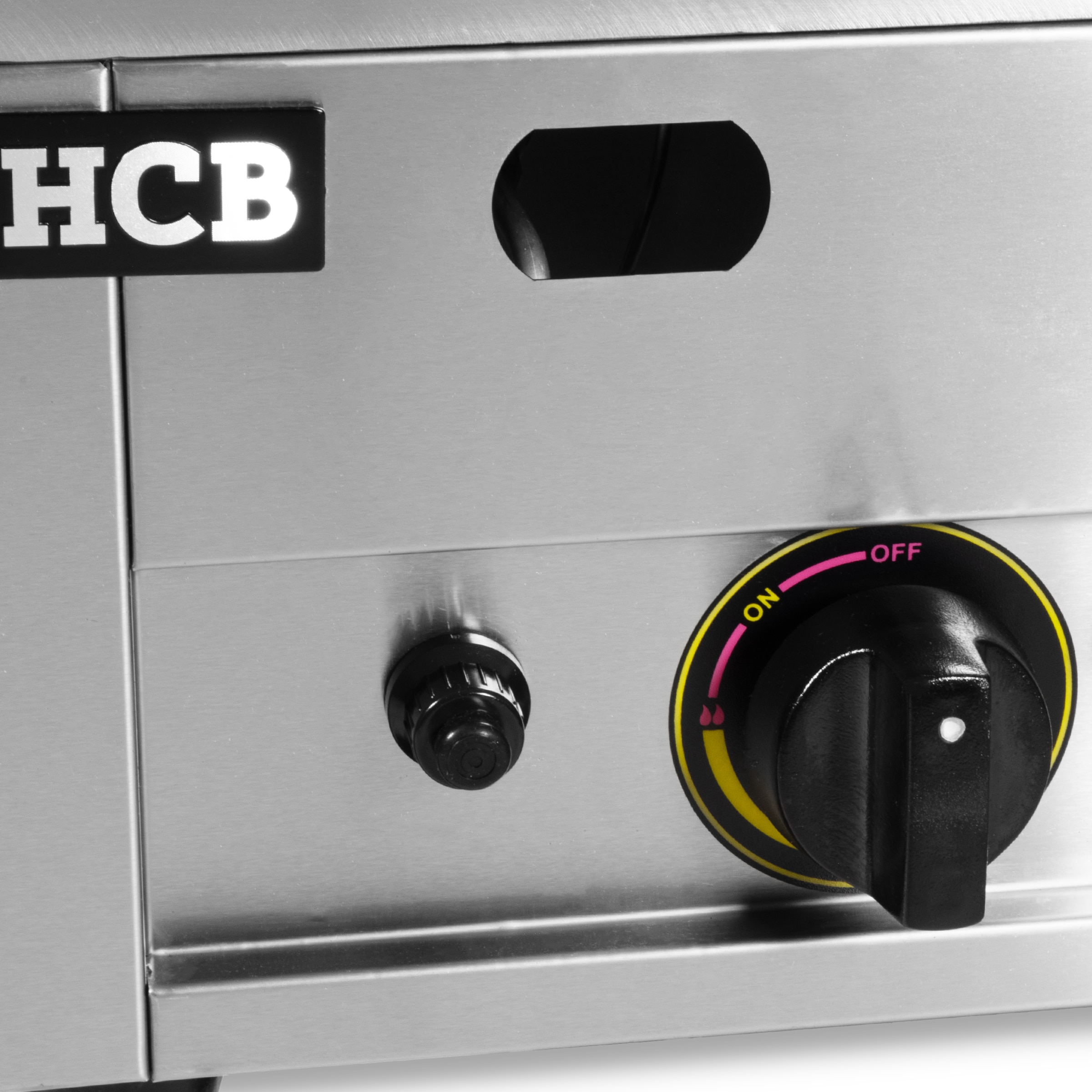 HCB Bakplaat - glad - 60 cm - propaan - RVS - Afbeelding 4