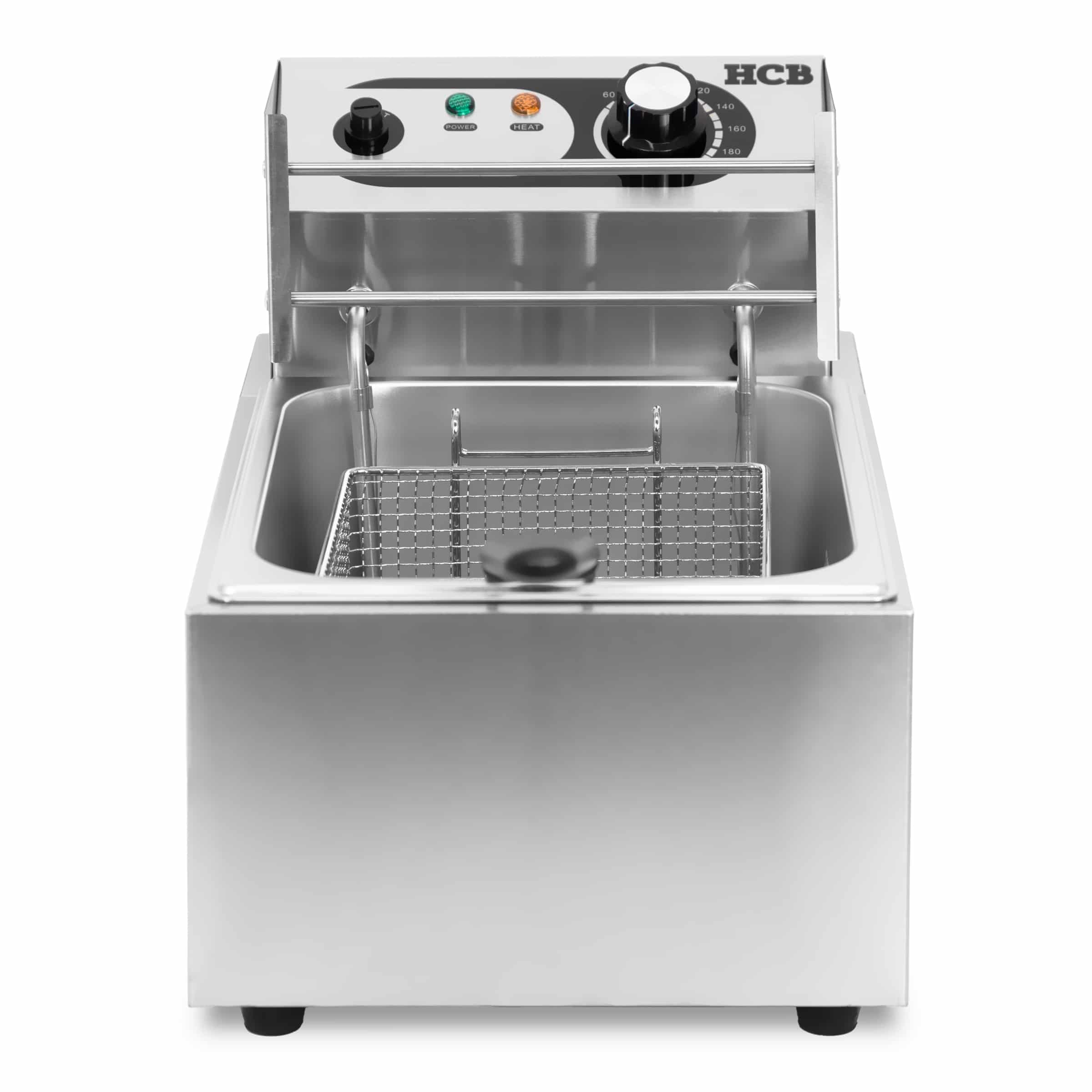 HCB Friteuse - 6 liter - 230V - RVS - Afbeelding 2