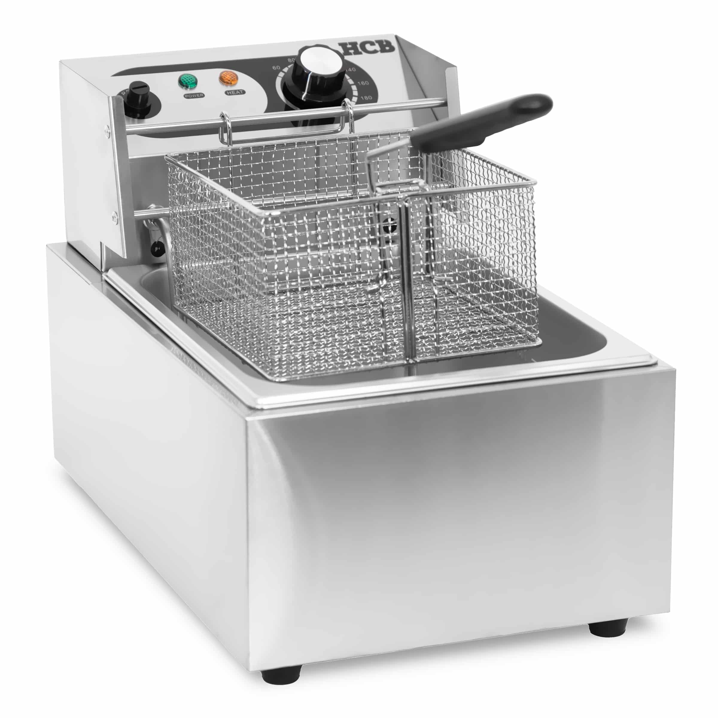 HCB Friteuse - 6 liter - 230V - RVS - Afbeelding 3