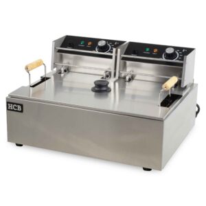 HCB Oliebollen friteuse - 14 liter - 230V - RVS