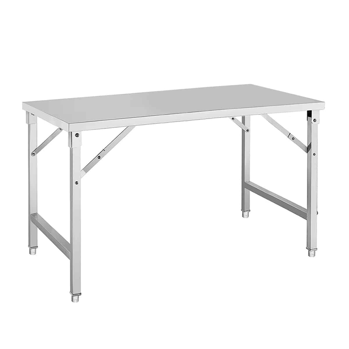 HCB Werktafel - inklapbaar - 180 x 70 x 85 cm - RVS