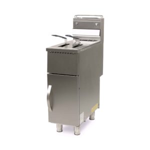 HCB Friteuse - 15 liter - aardgas - RVS