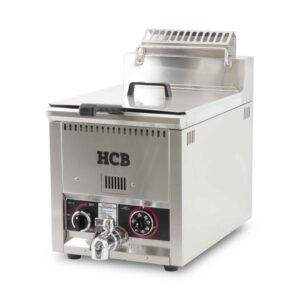 HCB Friteuse - 21 liter - propaan - RVS