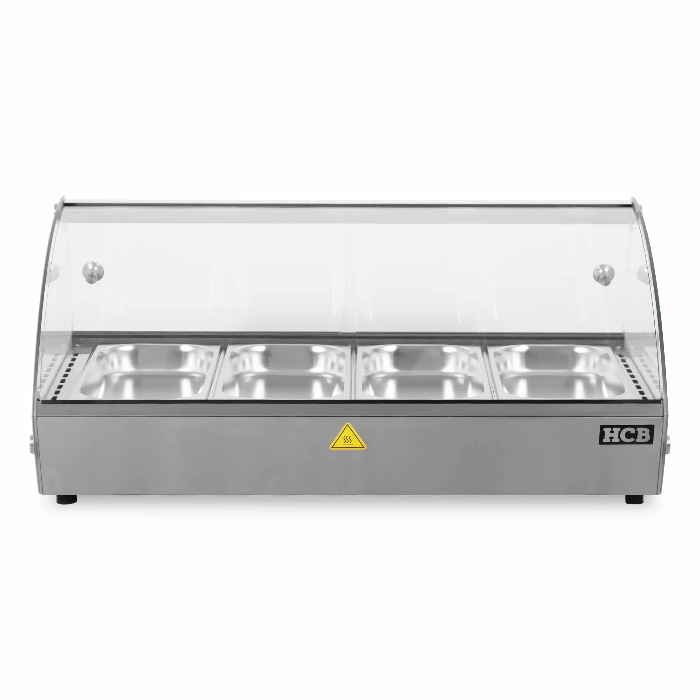 HCB Warmhoudvitrine - 4 x 1/3 gastronorm - 46 liter - 230V - Afbeelding 2