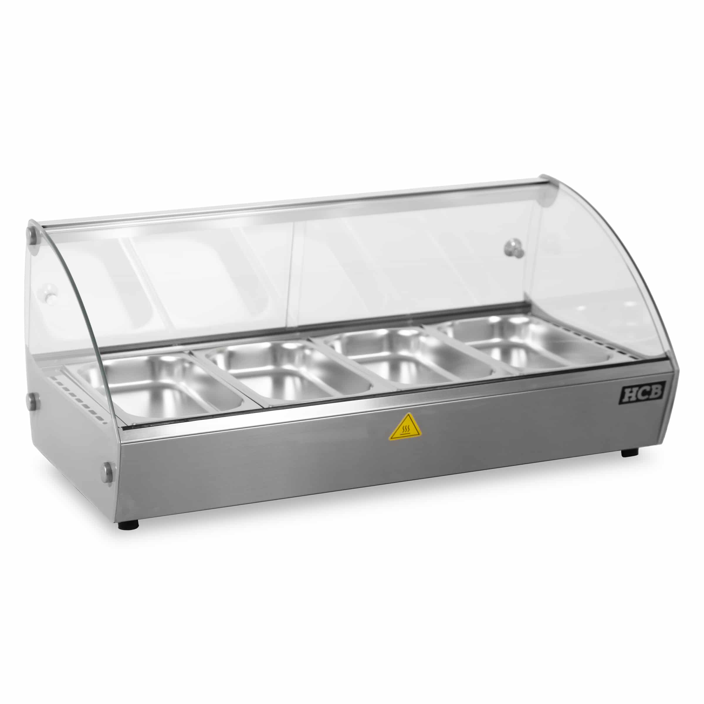 HCB Warmhoudvitrine - 4 x 1/3 gastronorm - 46 liter - 230V - Afbeelding 3