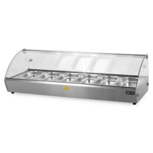HCB Warmhoudvitrine - 6 x 1/3 gastronorm - 68 liter - 230V