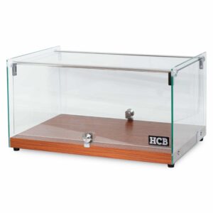 HCB Glazen opzet vitrine - 50 liter - 55,4 cm