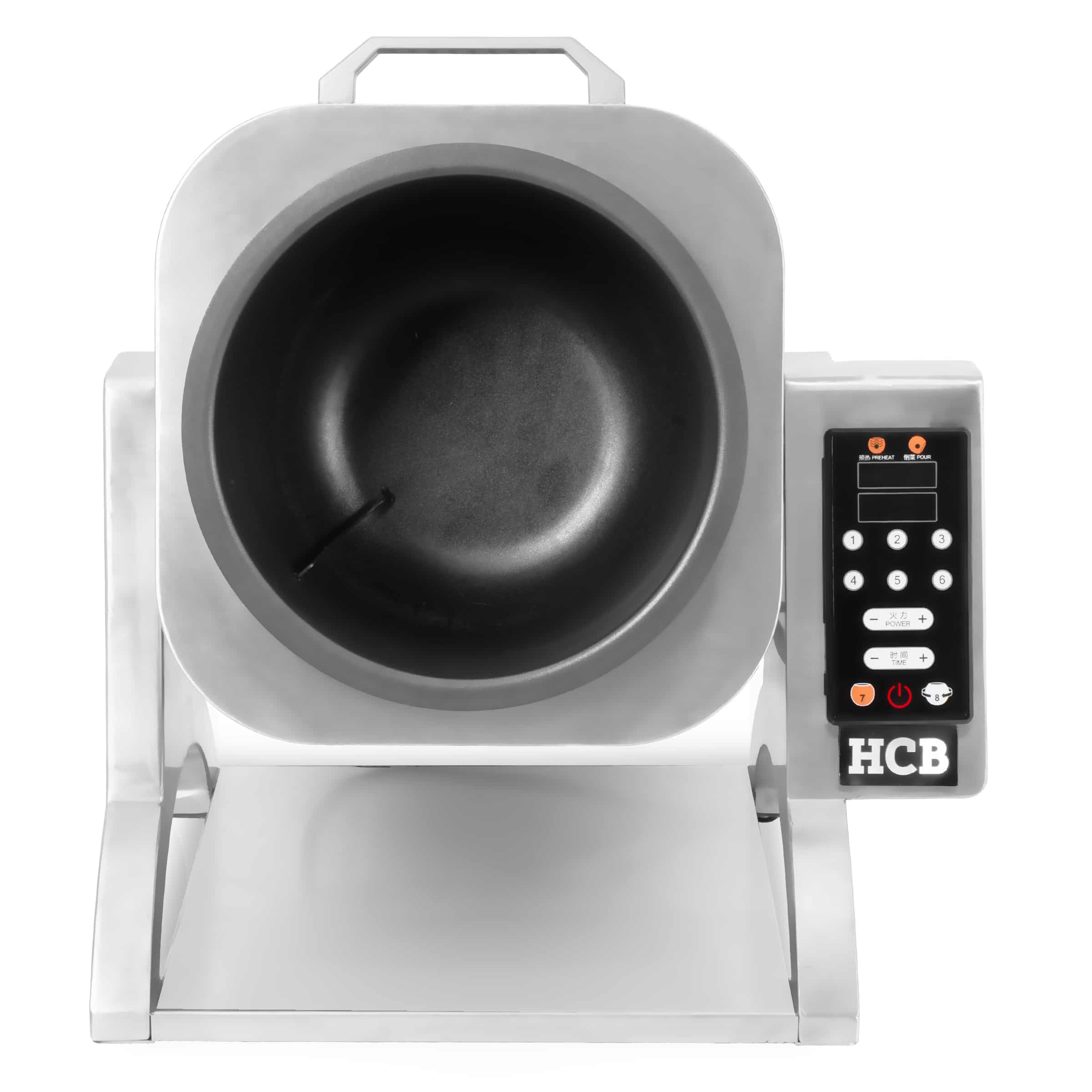 HCB Automatische wok - 9 liter - 3,2 kW - 230V - RVS - Afbeelding 2