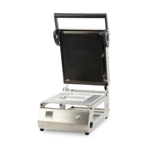 HCB Traysealer - dubbele mal 187 x 137 mm - 230V - RVS