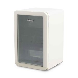 HCB Retro glasdeurkoeling met vriesvak - 112 liter - 230V