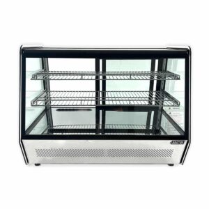 HCB Luxe koelvitrine - 160 liter - 230V - RVS
