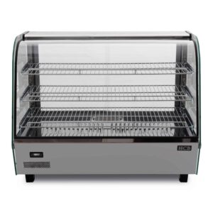 HCB Warmhoudvitrine - 160 liter - 86 cm - 230V - RVS