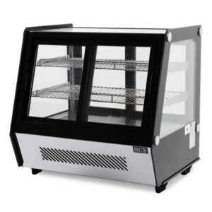 HCB Luxe koelvitrine - 125 liter - 230V - RVS