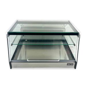 HCB Opzet koelvitrine - 69 cm - 118 liter - 230V - RVS