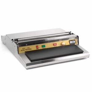 HCB Verwarmde handmatige inpakmachine - 40 cm - 230V - RVS