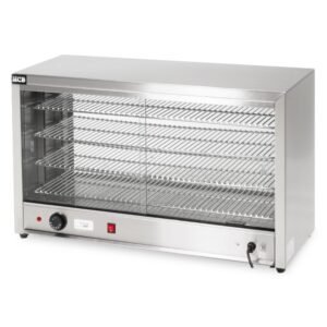 HCB Warmhoudvitrine - 85 cm - 230V - RVS
